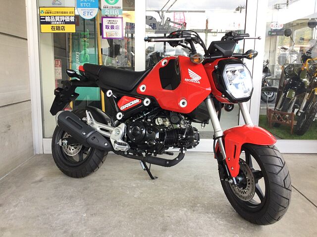 ホンダ グロム タイモデル・逆輸入車(日本未導入カラー)ABS無し