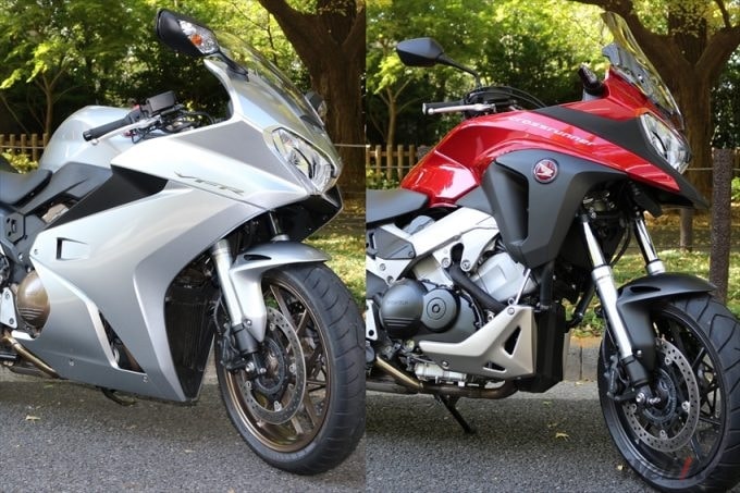 Vfr800f Vfr800x 試乗インプレ 伝統と熟成のv4エンジンは未だ魅力衰えず プレミアム装備と独創メカニズム搭載の快速ツアラー