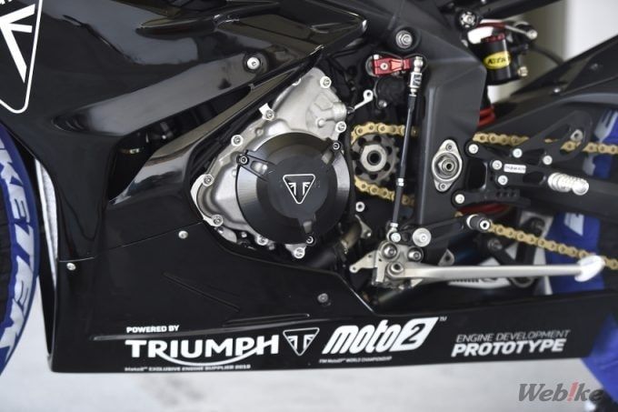 20180313 sagawa triumph 13 680x453 - Triumph Moto 2 machine 1st test drive! How powerful is the 3-cylinder 765cc !?