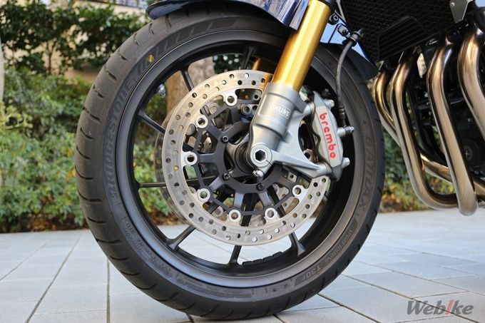 New 19 Cb1300 Super Four Sp Test Ride Review Webike News