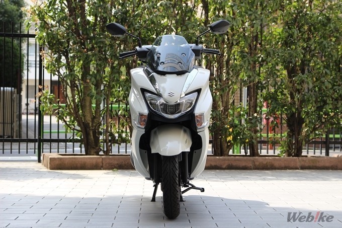 SUZUKI BURGMAN STREET Test Ride Review [Webike Motoreport
