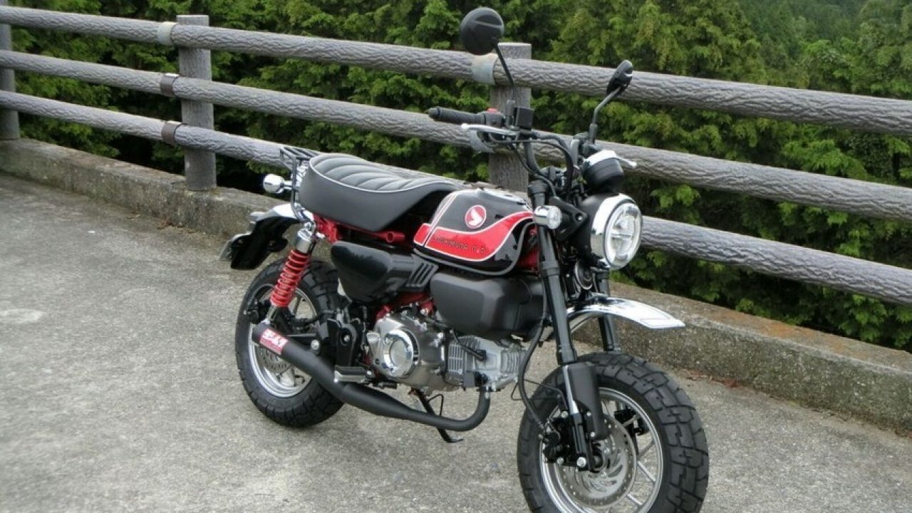 モンキー125 レビュー 世界で1台のヨシムラ カラー モンキーです ウェビックユーザーの 愛車を語ろう
