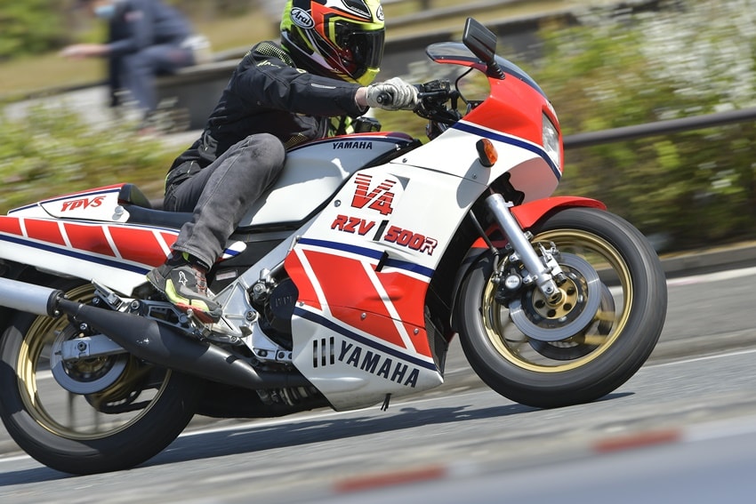 Bike-O Out of Print Yamaha “RZV500R” Test Ride Review] High